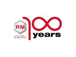 RM Marketing Cincinnati celebrates 100 years with infinity symbol logo and anniversary badge